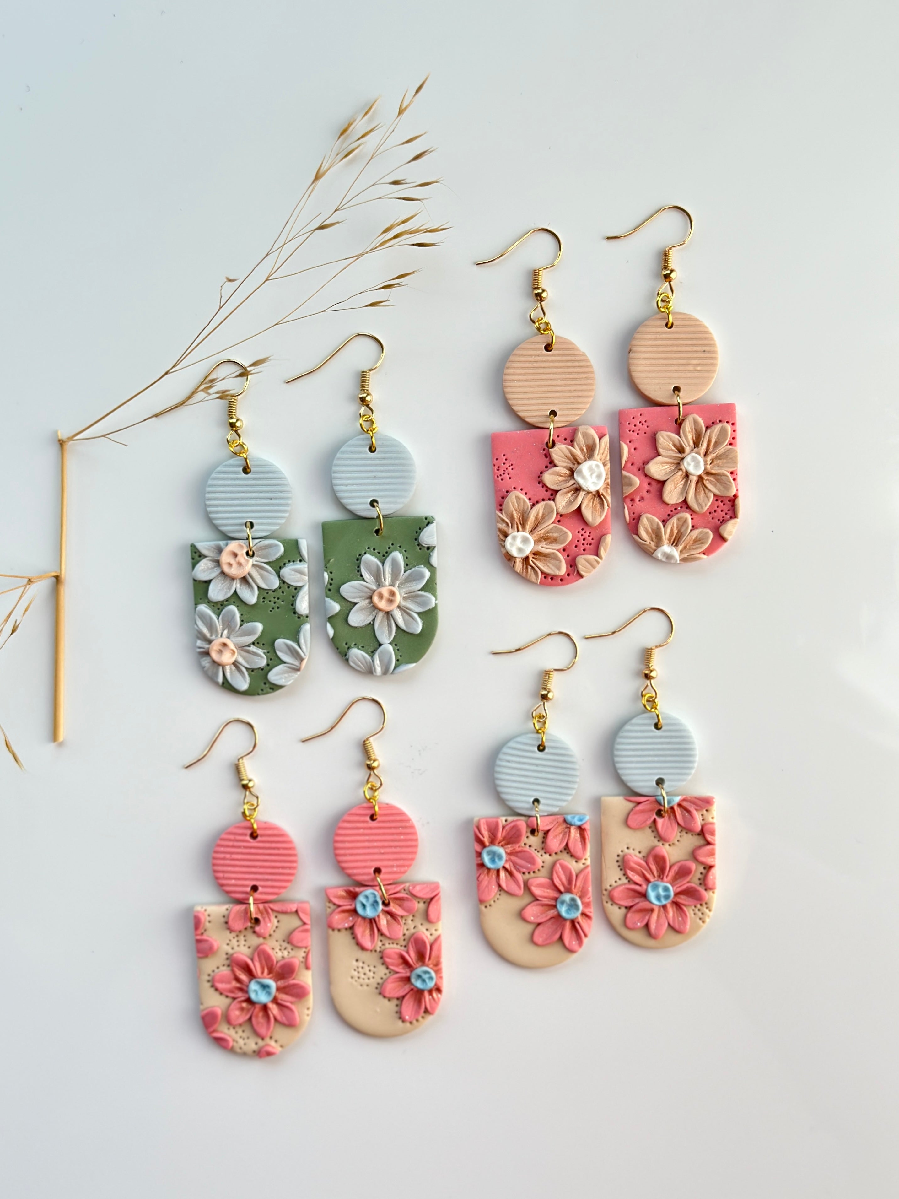 Polymerclay Earrings high quality